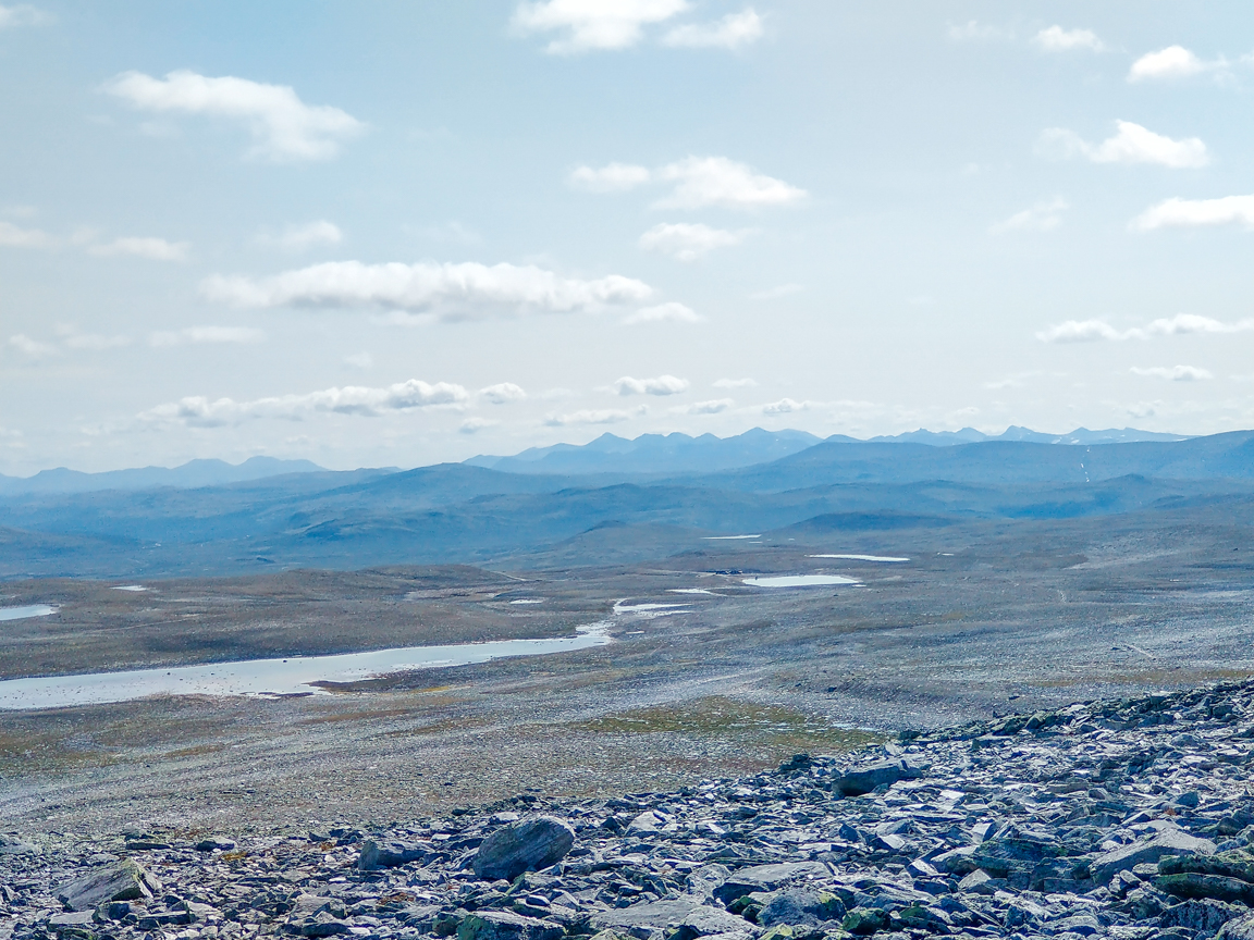 Utsikt mot Snøheim.
